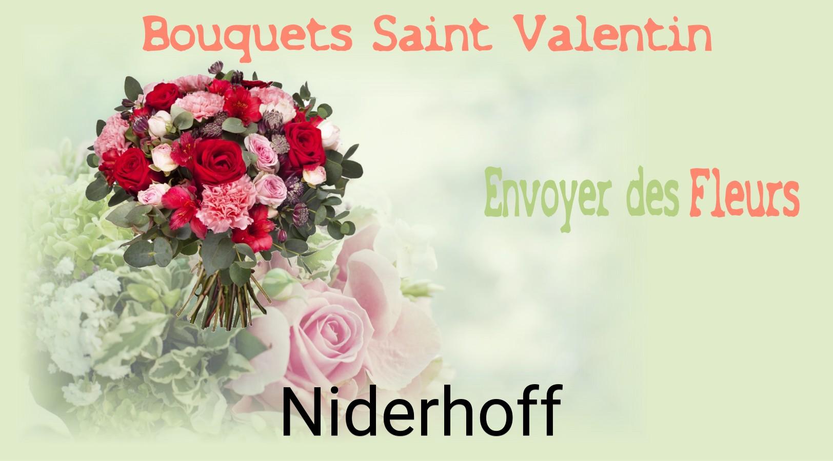 Roses de Saint-Valentin livrées à Niderhoff